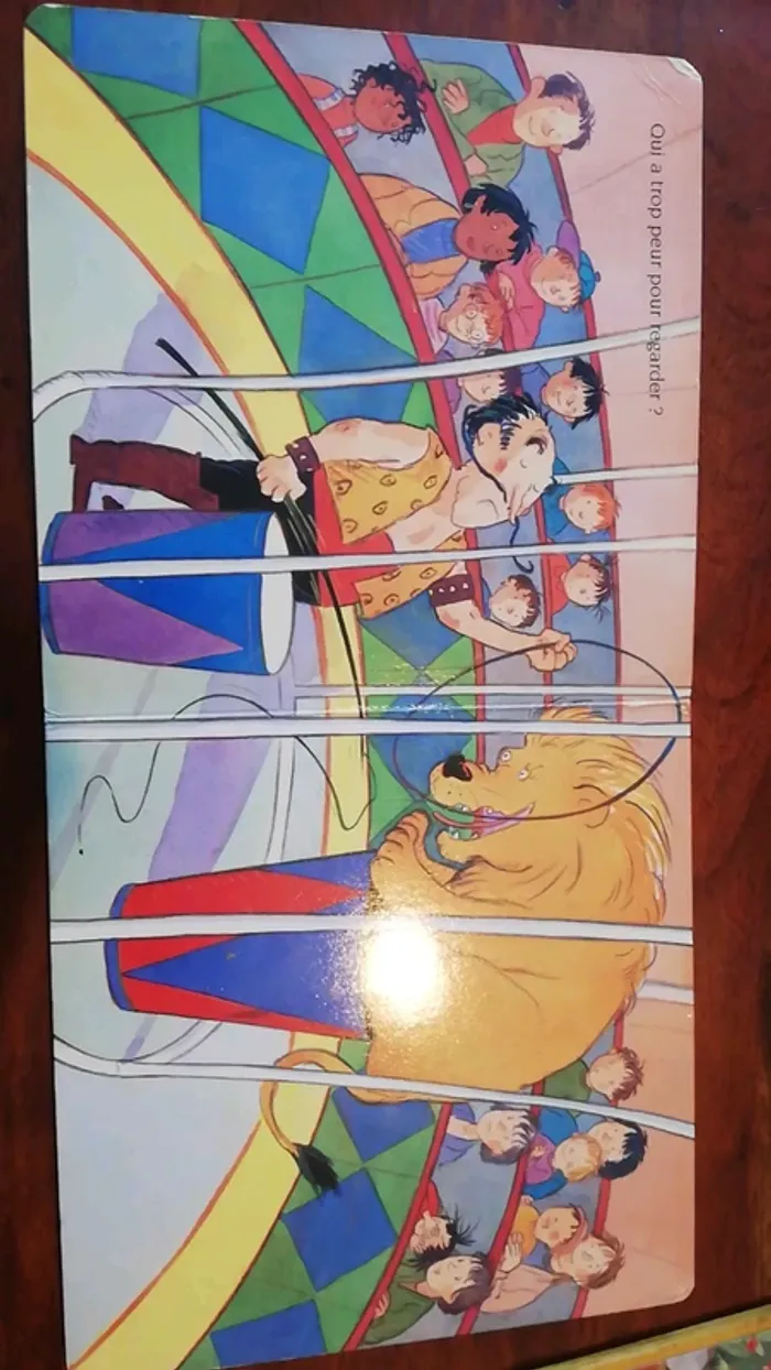 Livre pour enfant "Le cirque" 1 2 3 je vois - photo numéro 3