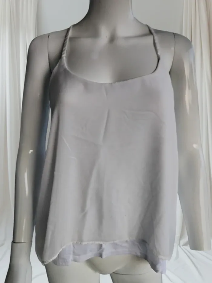 Débardeur Blanc T.M