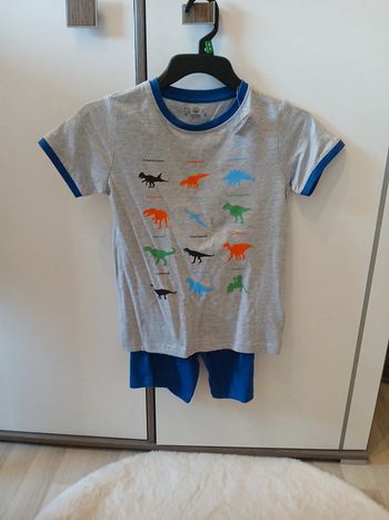 pyjama short 8 ans garçon dino