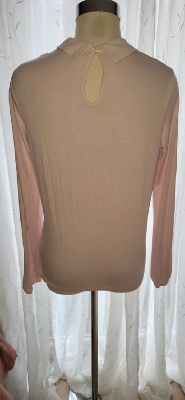 Chemise manches longues dentelle 3 suisses 44/46 - photo numéro 4