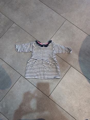 Petite robe a col marinière
