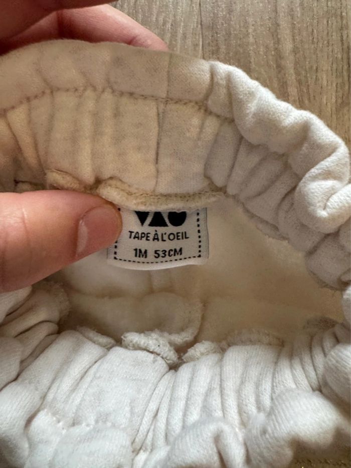 Lot de 3 pantalons bébé enfant 1 mois Tape à l’œil Sucre D’orge Premaman très bon état - photo numéro 4