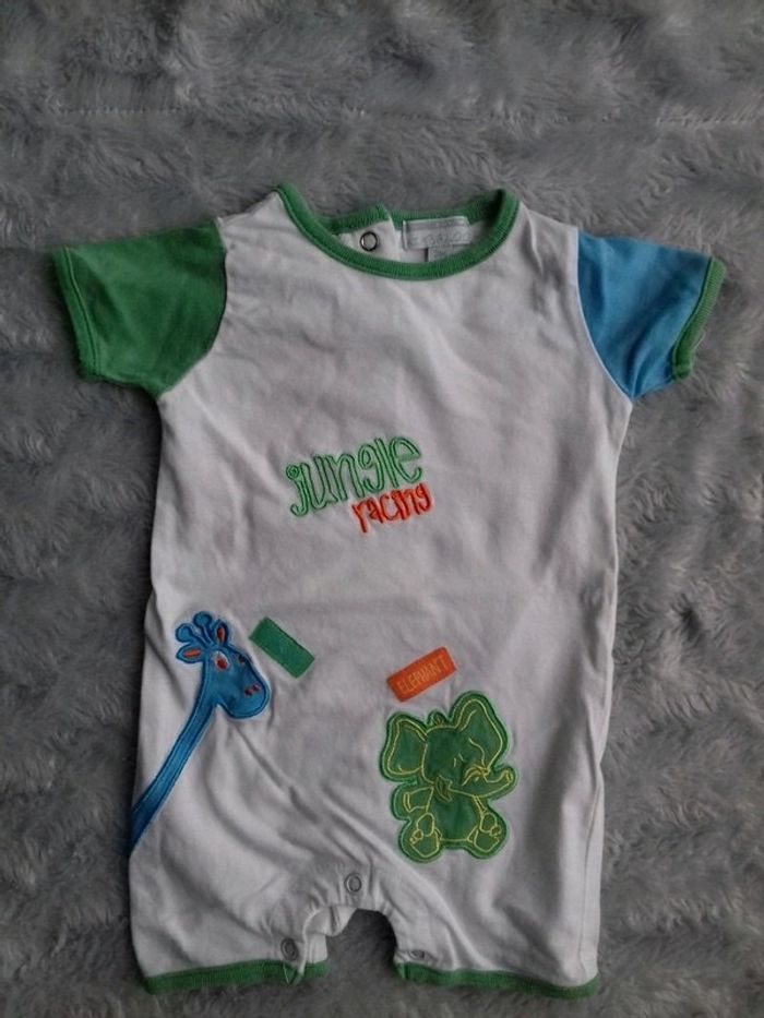 Barboteuse garçon Kimbaloo 3 mois