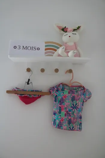 Maillot de bain fille Nabaiji 6 mois