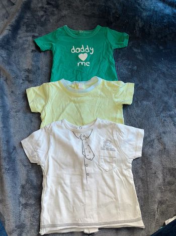 Lot de 3 tee shirt garcon