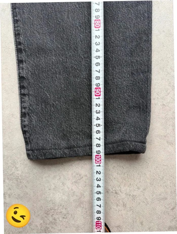 Jeans Levi's 501 W40 FR50 L32 coupe droite gris Homme Men pan582b - photo numéro 5