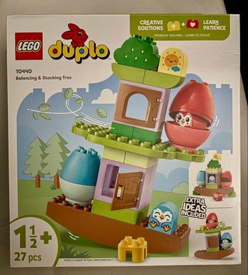 🧱Lego Duplo 10440 – Balancing & Stacking Tree (27 pcs) 🐦