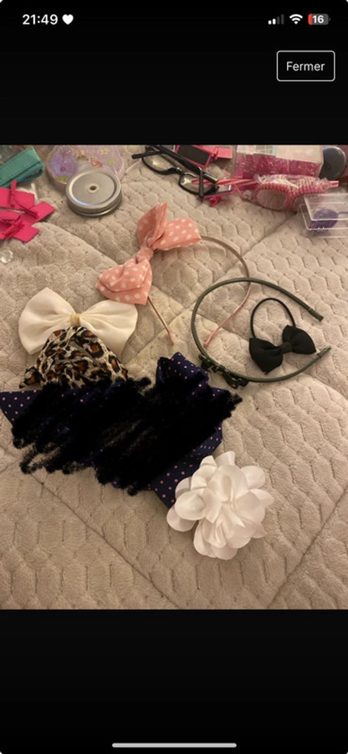 Accessoires cheveux