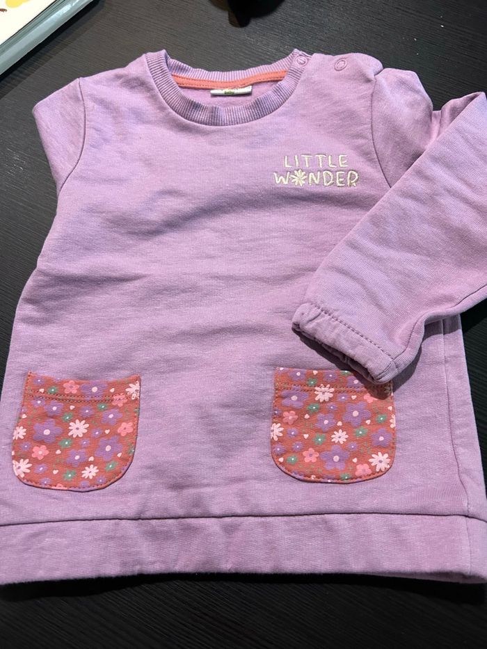 Sweat-shirt bébé fille