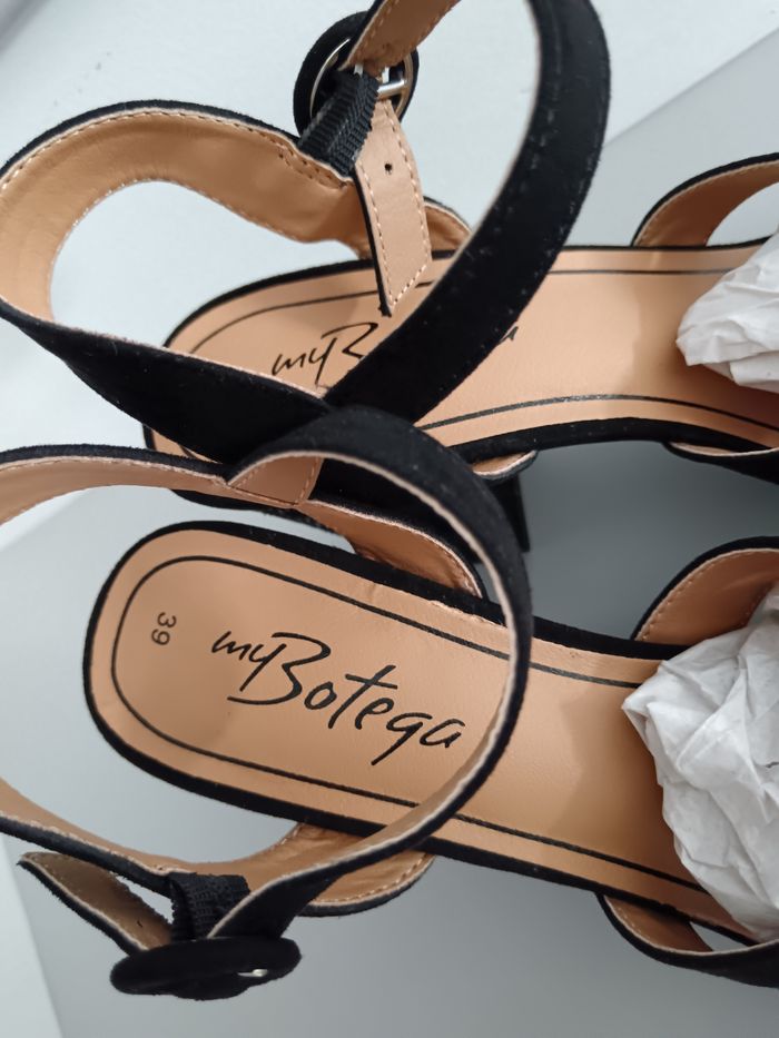 Sandales à talons pointure 39 marque My Botega en excellent état - photo numéro 8