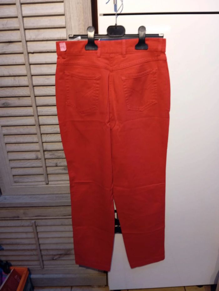 Pantalon rouge Polo team taille 40 - photo numéro 6