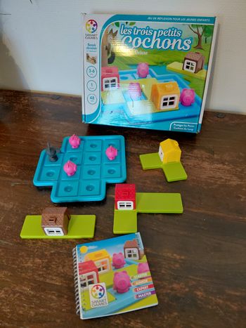 Jeu les 3 petits cochons