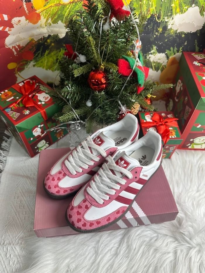 Adidas Samba X Comme Des Garçons Rose Taille 37