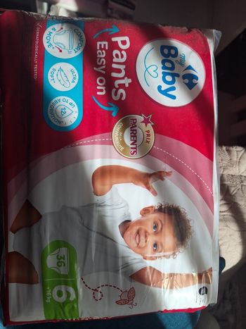 Couche culottes baby pants taille 6