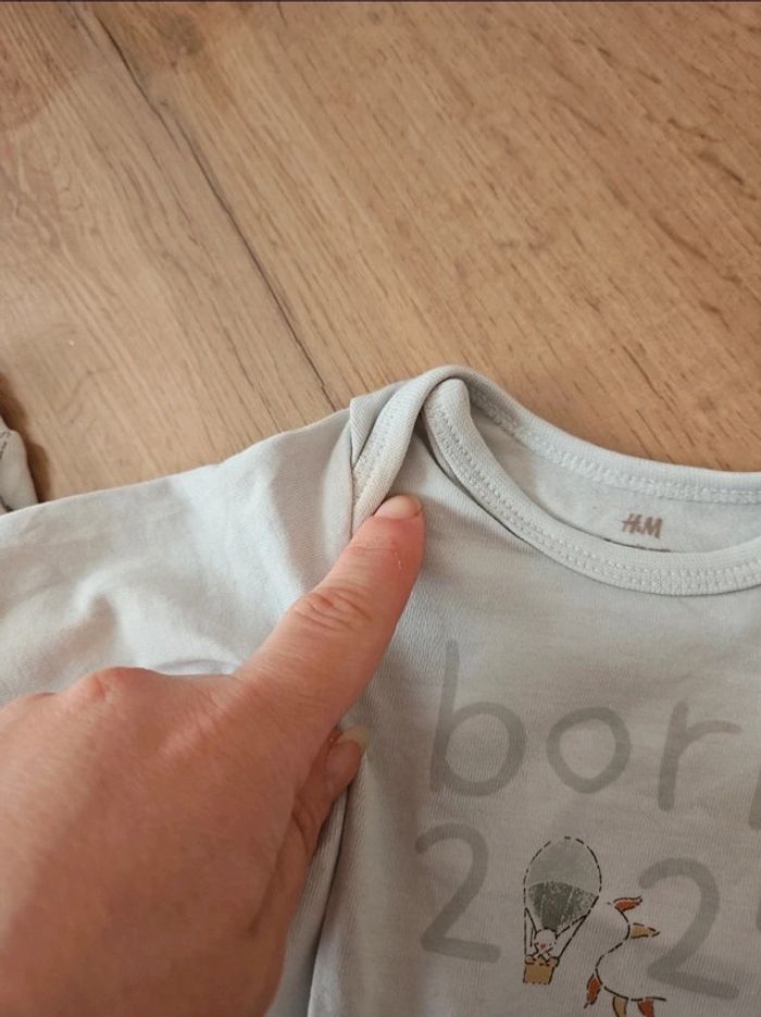 Lot bébé 0/1 mois garçon h&m - photo numéro 4