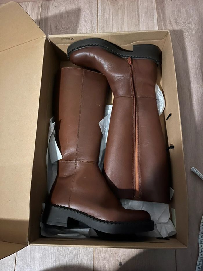 Bottes marron Eram - photo numéro 7
