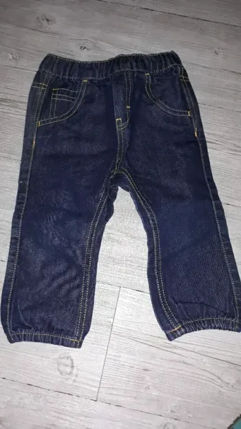 Jean garçon 3 ans bleu