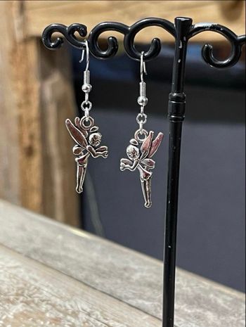 Boucles d’oreilles petite fée 