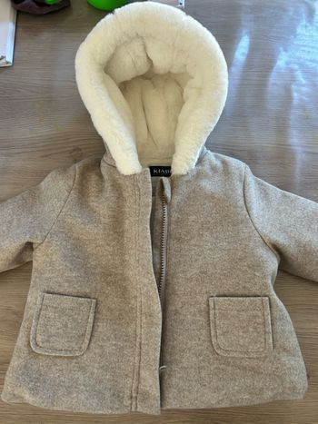 Blouson Kiabi beige en 6 mois