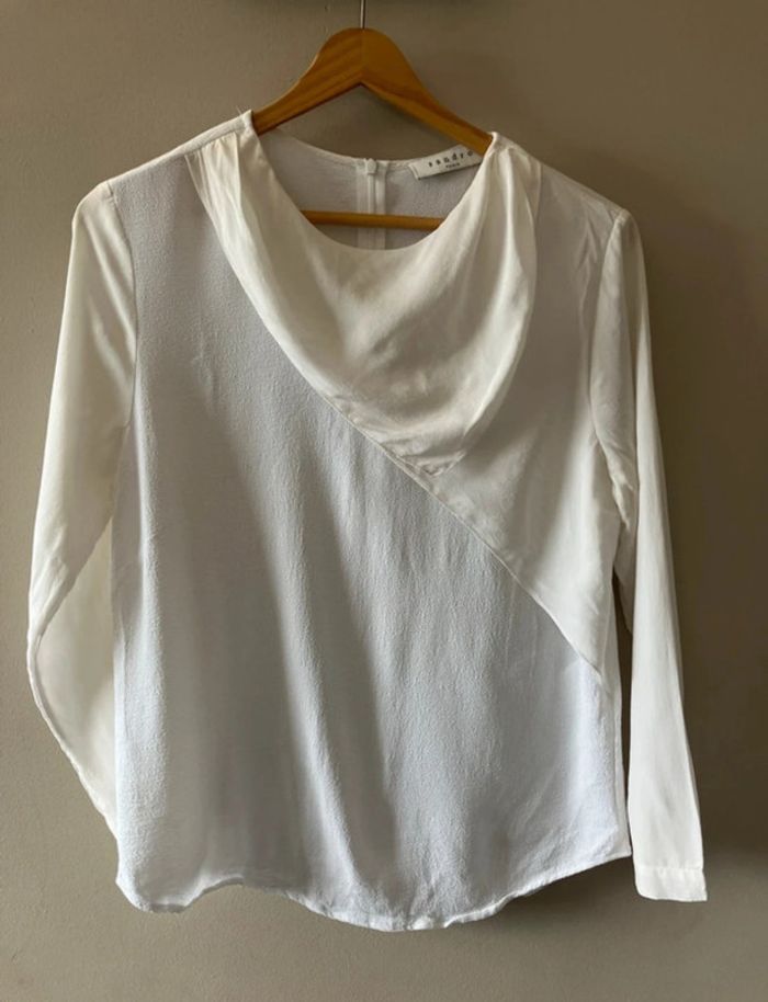 Élégante blouse blanche Sandro - photo numéro 10