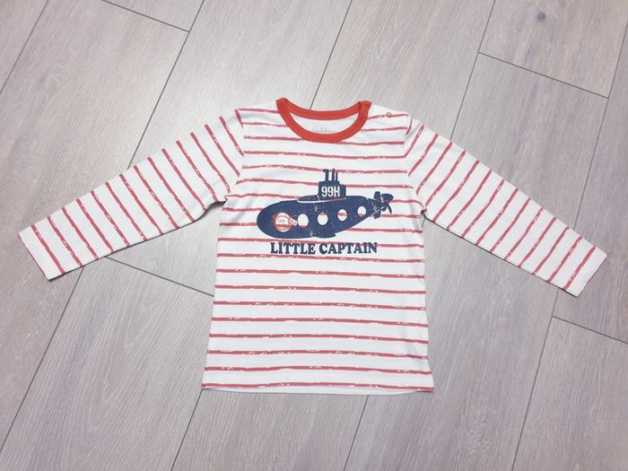 Maillot manche longue. Garçon 24mois. Marque Kimbaloo