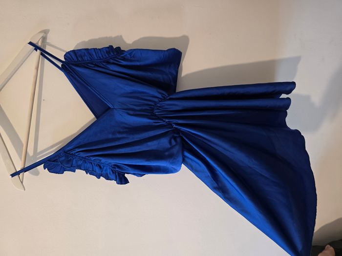 CombiShort Bleu Satin - photo numéro 4