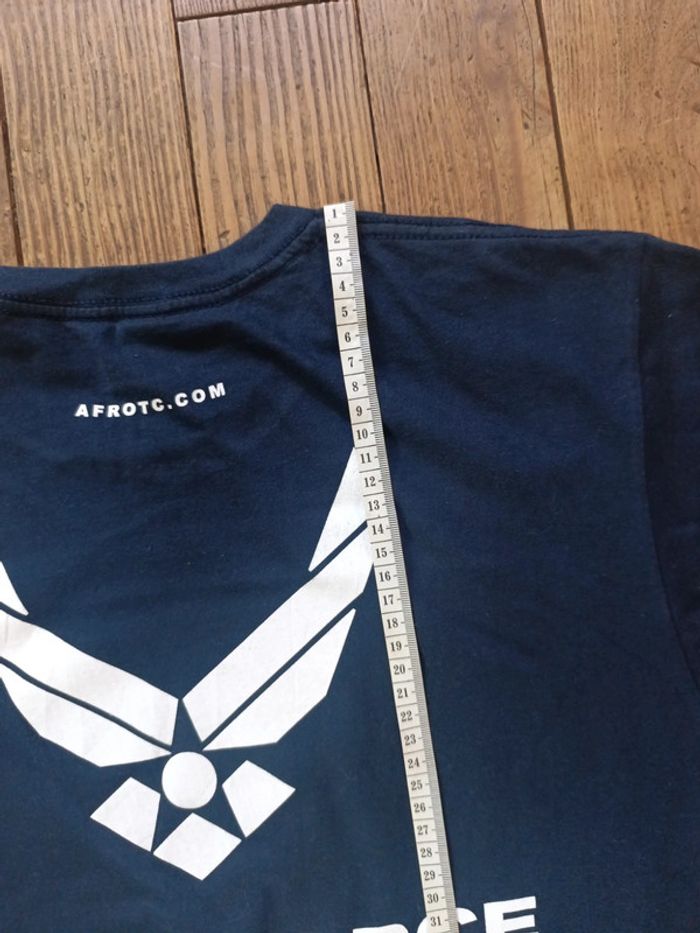 T-shirt vintage universitaire us. Air force bleu Taille M - photo numéro 8