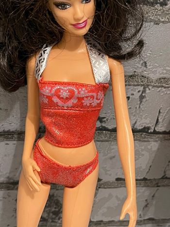 Maillot de bain poupée barbie