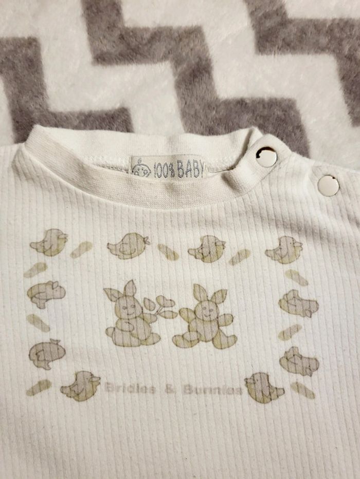 Tee-shirt manches longues Naissance 100%Baby - photo numéro 2