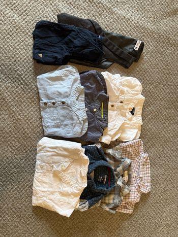 Lot 8 chemise/ blouse avec 2 boléro taille 9 mois