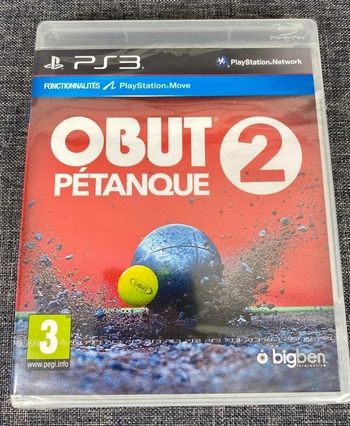PS3 Obut Pétanque 2 - Jeu Vidéo PlayStation 3 NЕUF sous blister / Sealed Brand New