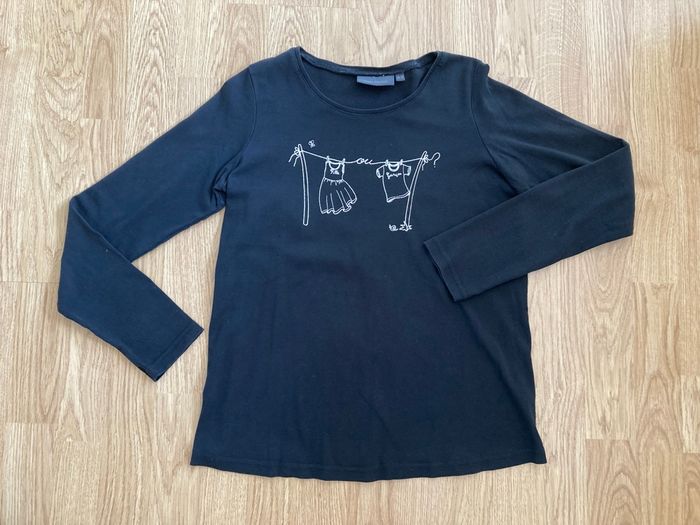 T-shirt manches longues maternité