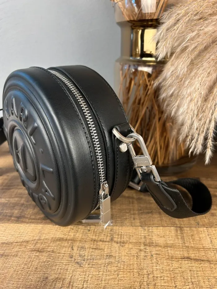 Sac bandoulière Karl Lagerfeld Circle Noir Neuf - photo numéro 2