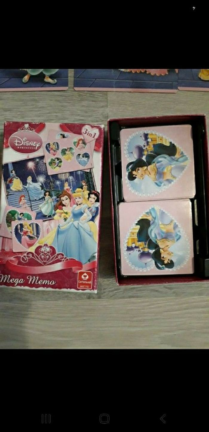 Jeux méga memo princesses. - photo numéro 3