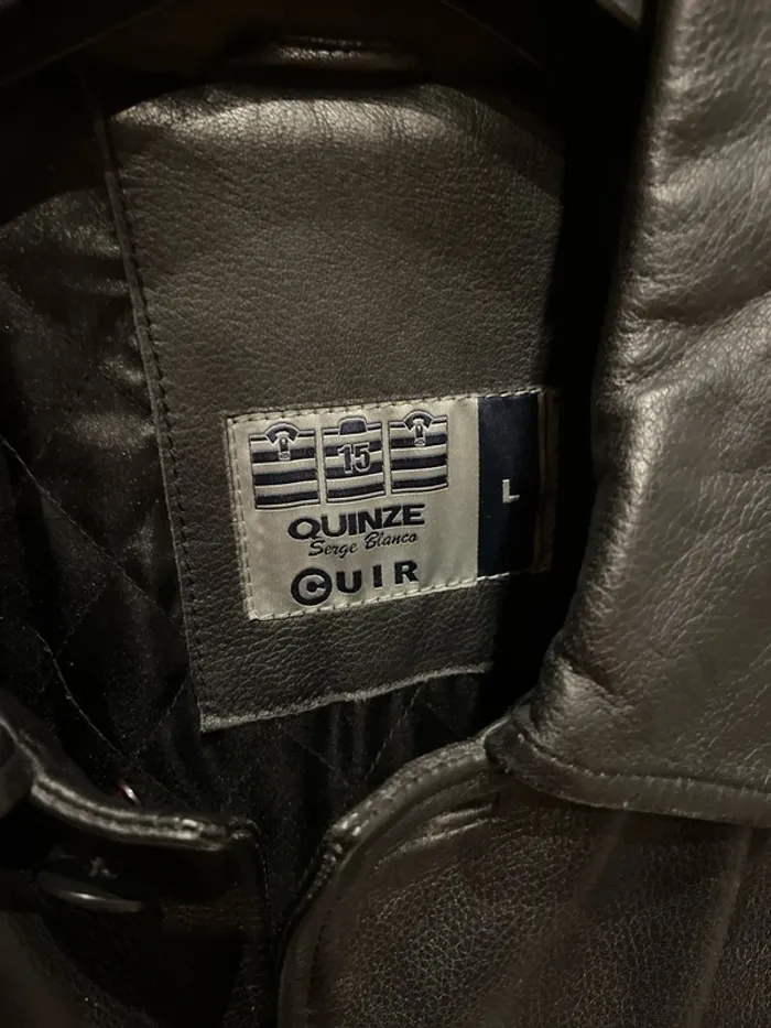 Veste 3/4 cuir - photo numéro 3