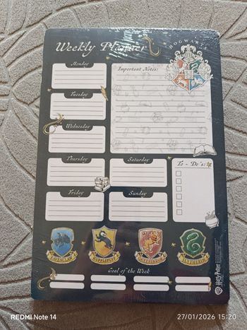 A saisir, NEUF , weekly planner " Harry Potter" ! 