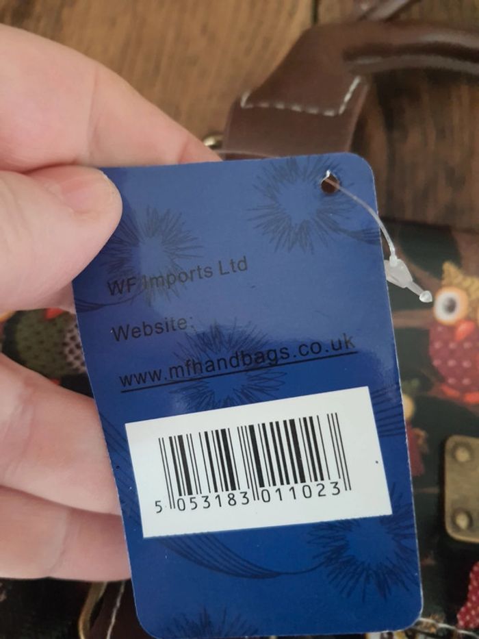 Jolie Sac à main noir/marron Mfhandbags neuf - photo numéro 12