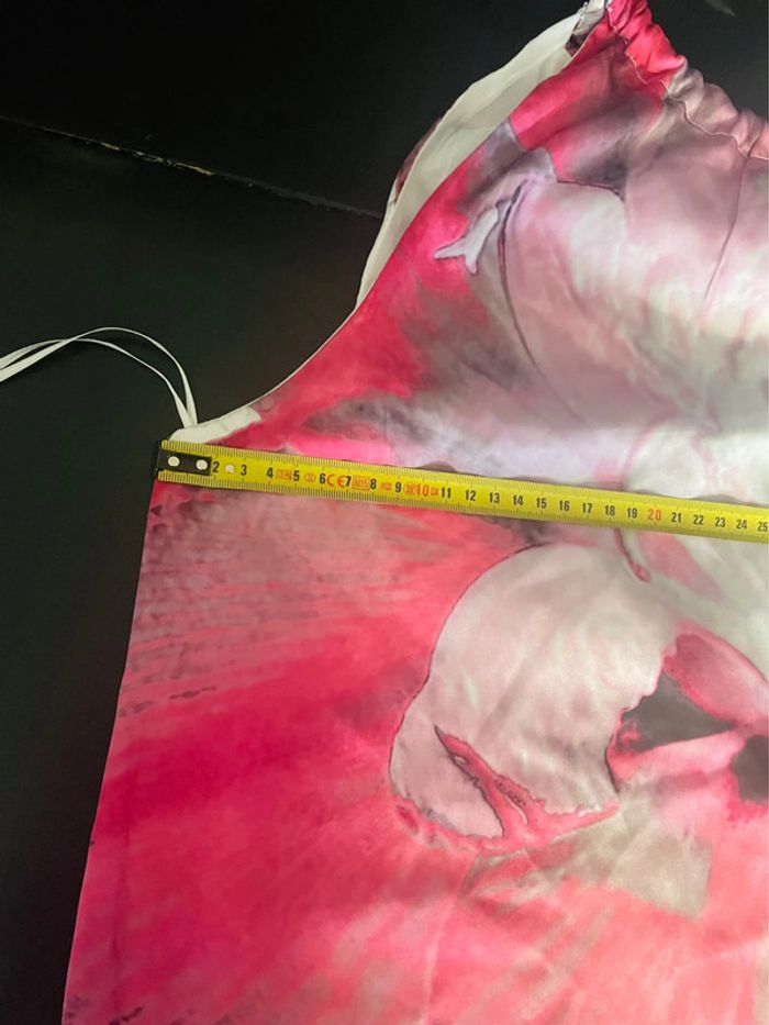 Robe été blanche motif fleur Etam taille 42 - photo numéro 16