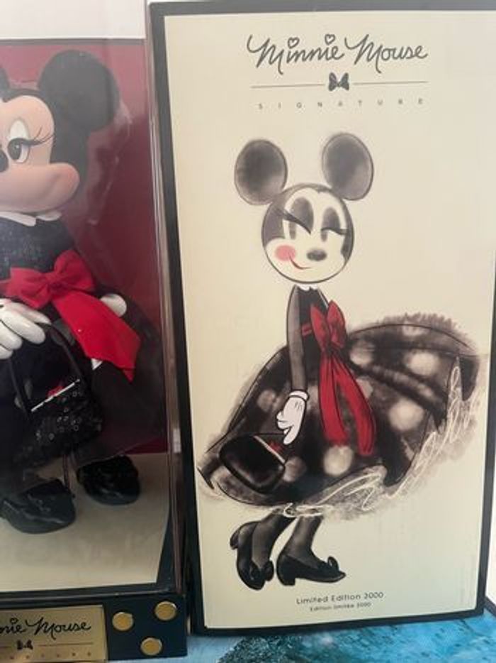 Poupée LE Édition Limitée Minnie Signature Shopdisney Disney Store - photo numéro 4