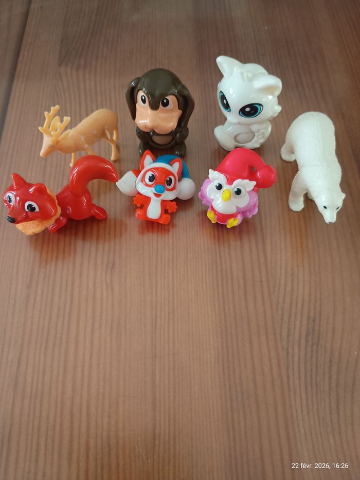 Lot de 16 petites figurines animaux - photo numéro 7