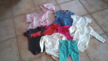 lot de 6 articles fille 6 mois