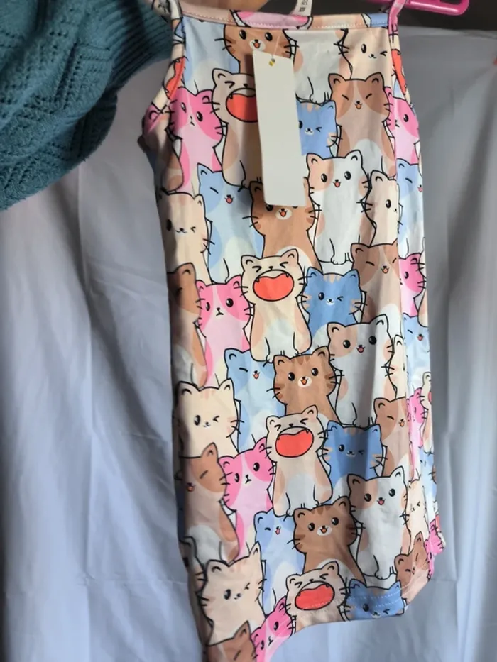 Robe chat shein neuve 2/3 ans - photo numéro 2