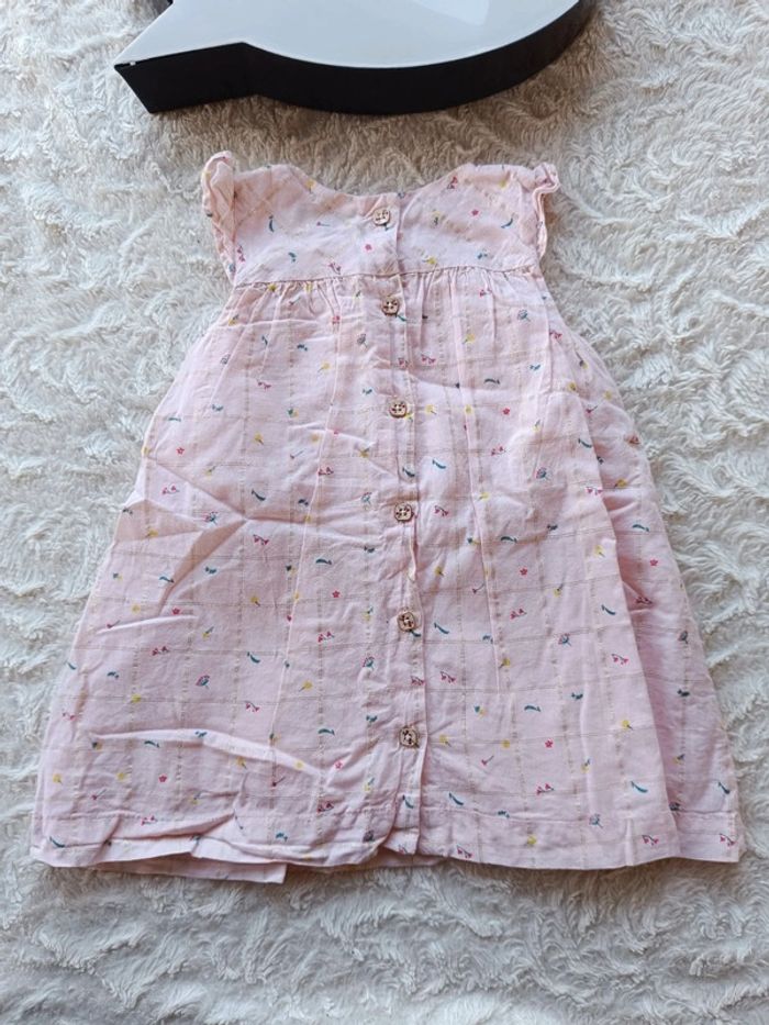 Robe Fille 18 mois Fleurs papillon Sergent major - photo numéro 10