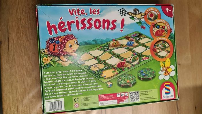 Jeu de société Vite Les Hérissons ! Des éditions Schmidt, - photo numéro 3