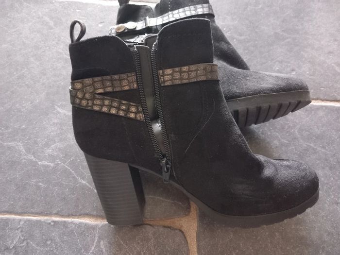 Bottines noires P38 - photo numéro 3