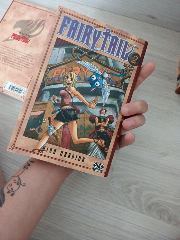 Lot fairy tail tome 1 à 5 - photo numéro 8