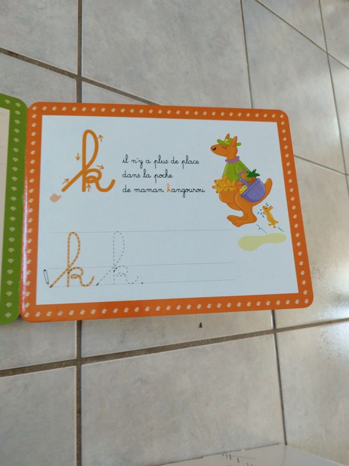 Livre ardoise mes premières lettres - photo numéro 5