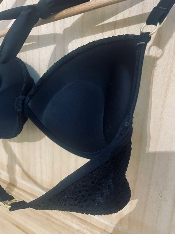 Haut de maillot de bain noir 95C – Super push-up neuf - photo numéro 9