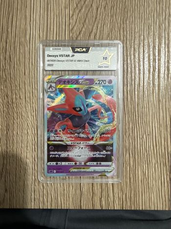 Carte PCA 10 deoxys jap