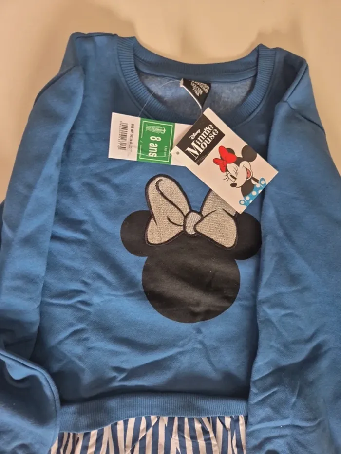 Ensemble : pull et pantalon minnie 8 ans - photo numéro 5